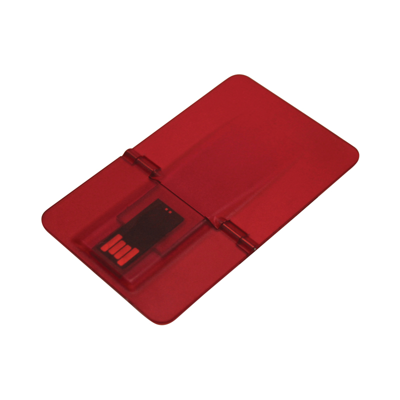 Credit Card Flip Flash Drive 2GB ID ATHLETIC