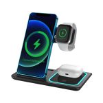 Camden 3n1 Fast Wireless Charger with QC3.0 Adapter