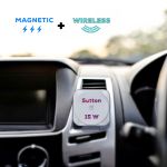 Sutton 15W Magentic Wireless Car Charger