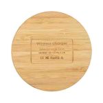 Hamilton Wireless Bamboo Fast Charger