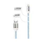 Pesaro 3n1 Fabric Charge & Data Cable