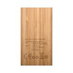 Kendal Bamboo Power Bank - 5000 mAh