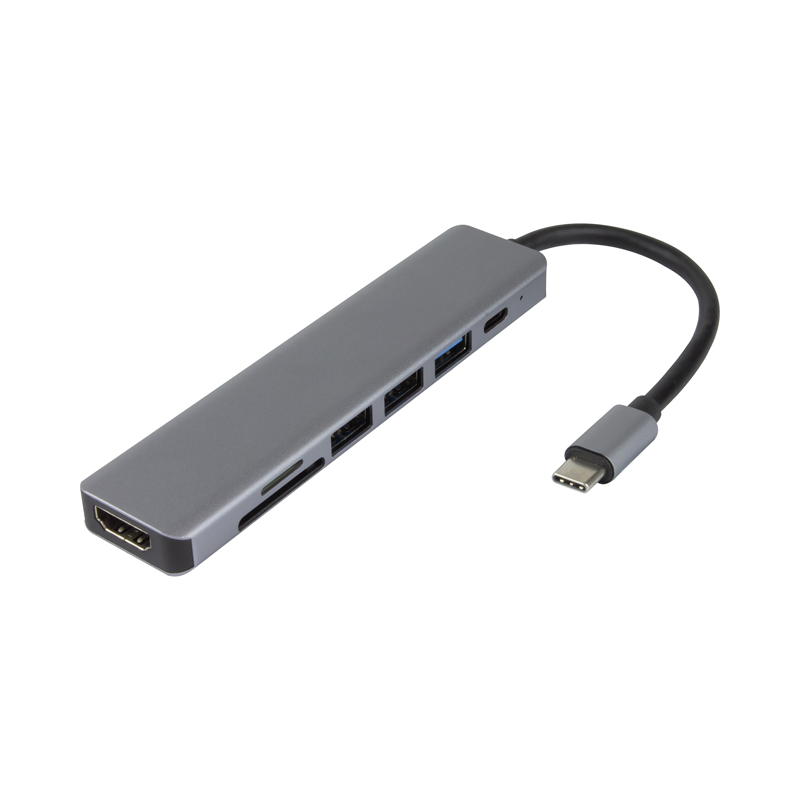 Hayden Type-C Hub (Type-C, Type-A, HDMI, PD100W)