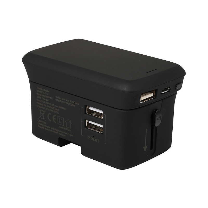 Lazio Travel Adaptor and Power Bank
